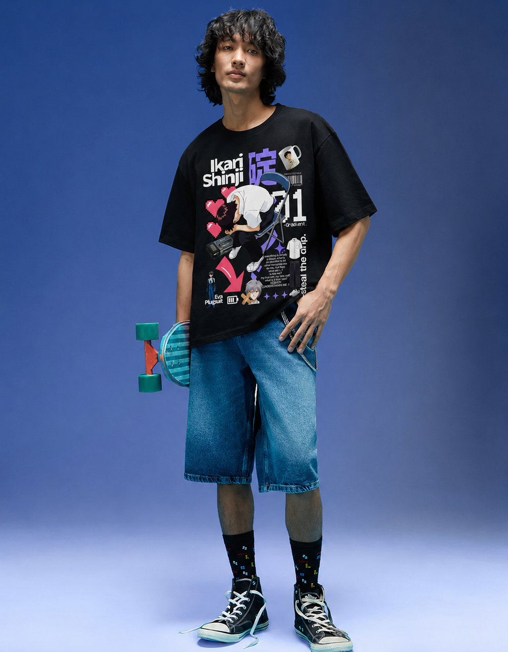 Midnight Static Tee