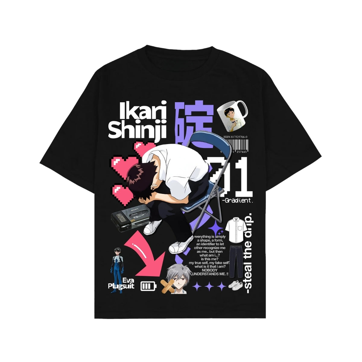 Midnight Static Tee